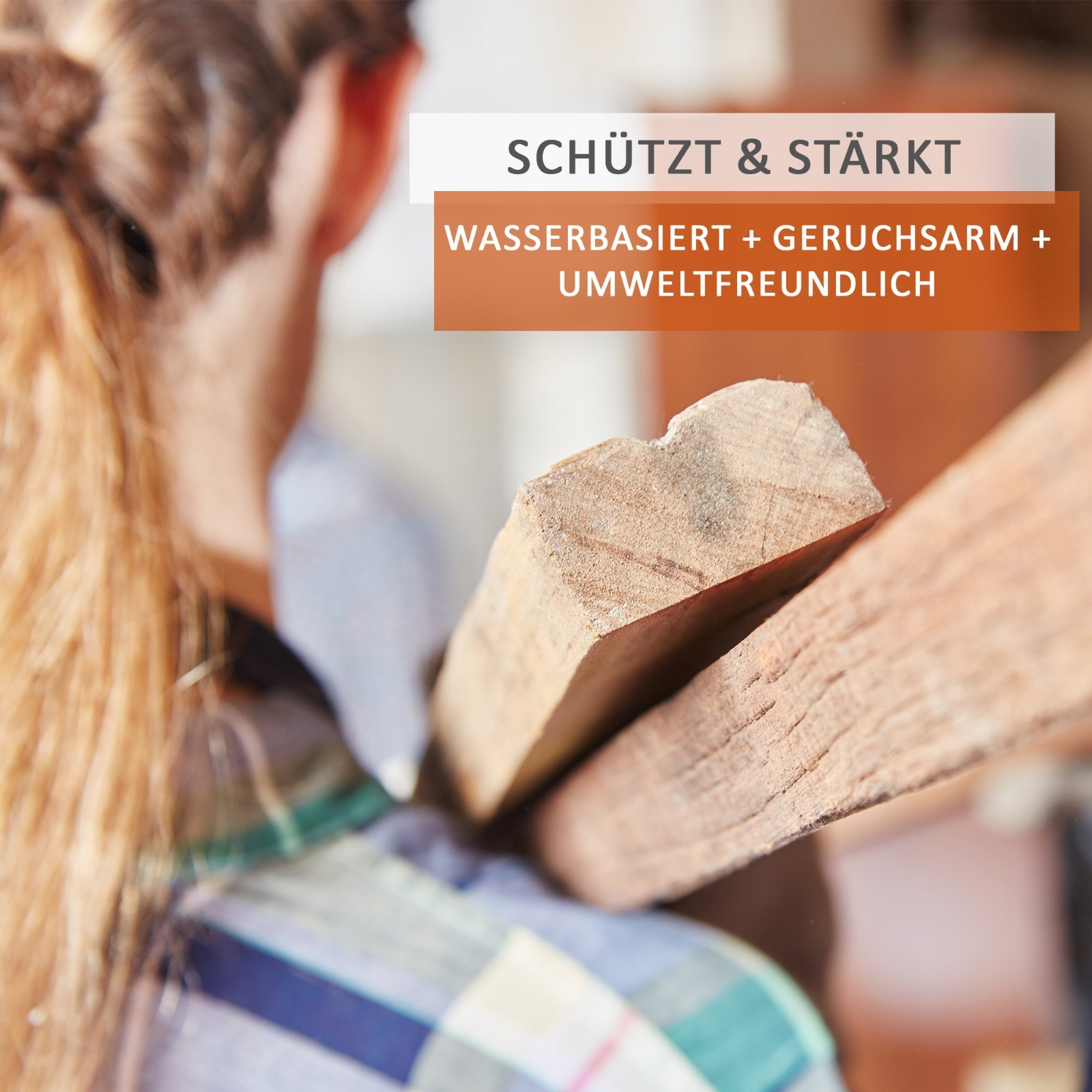 Holzschutzmittel farblos geruchlos Mittel gegen Holzwurm Holzschutz innen außen