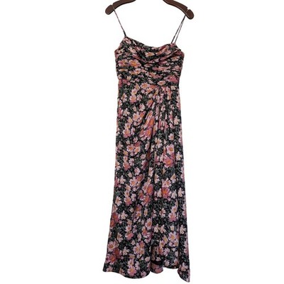Cinq à Sept Cosmo Flowers Kasia Dress Maxi Size 0 Multi Floral NWT $495