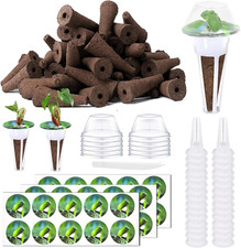 121Pcs Seed Pods Kit for Aerogarden, Seed Starter Sponges, Hydroponics System In 0.20 per gallon
