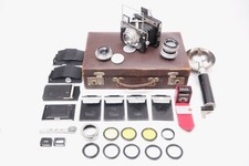 Exceptional Ensemble. Suitcase Plaubel Makina II With Many Accessories