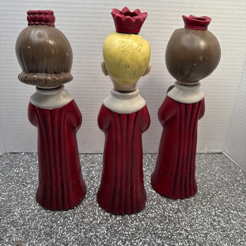 Kerzenständer Vintage 70er Jahre Weihnachten Junge und Mädchen Karolinger - Bild 5 von 14