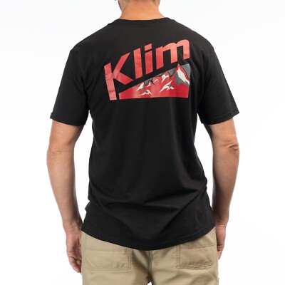 KLIM Men's Mountain Peak Tri-blend Short Sleeve Tee Shirt