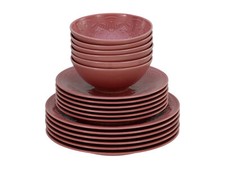 CreaTable - Orient Mandala - Tellerset 18-tlg (Rot)