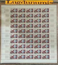 Planche Timbre N° 1488 50 Timbres 1966 60 C. 19ème Congrès Intern Chemins de Fer