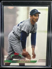 2024 Topps Stadium Club Sandy Koufax Design Variation SSP #255 LA Dodgers