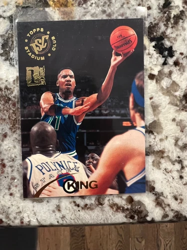 1994 Topps Stadium Club Basketball 1st Day Issue Stacey King #174