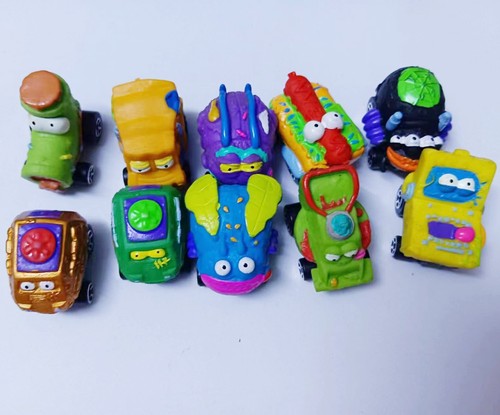 lot of 10 The Trash Pack - TRASH WHEELS Collectables mini car #A5 - Picture 2 of 4