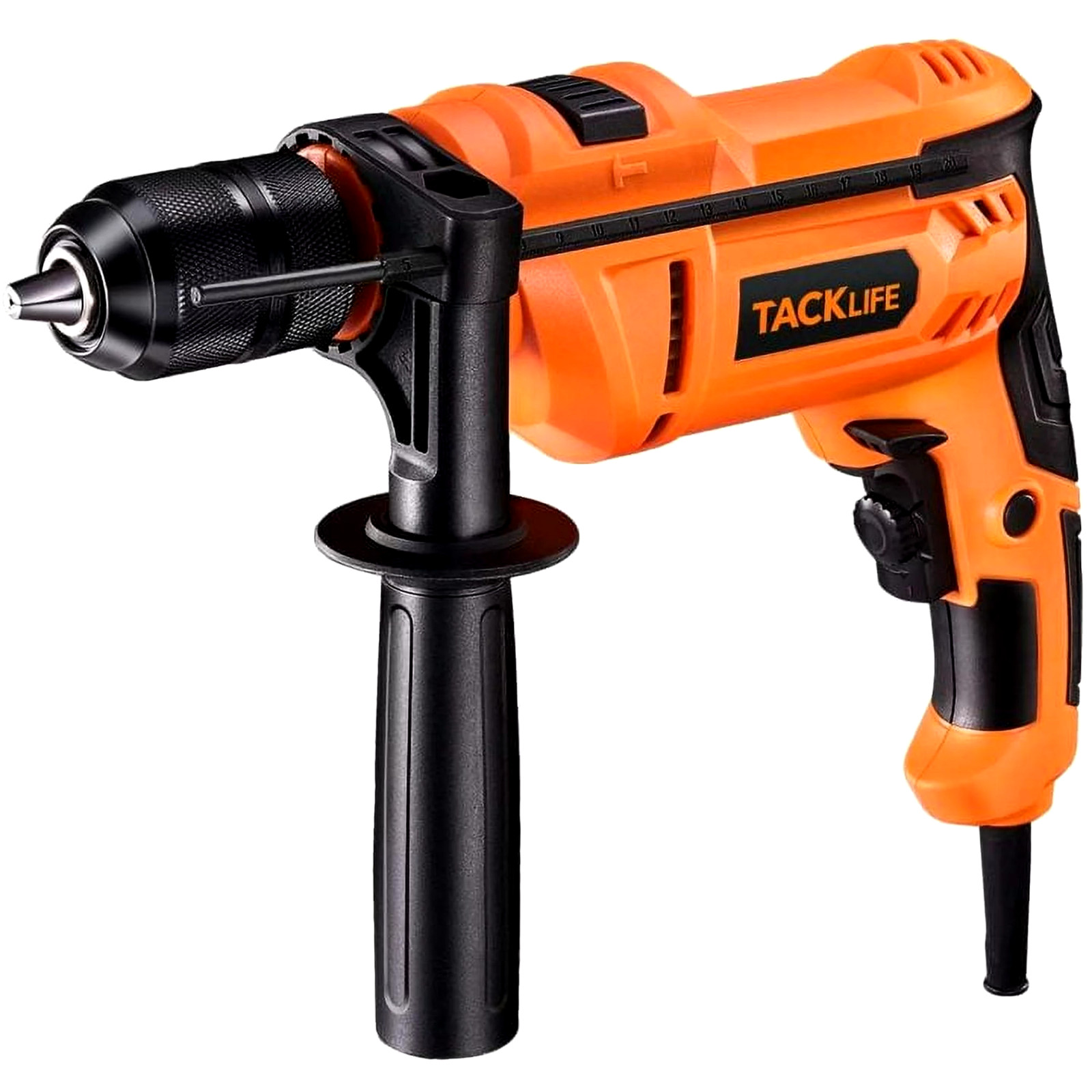 TACKLIFE Hammer Drill, 900W Corded Drill with 3000RPM Variable Speed 1/