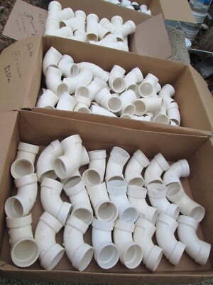 1 1/2'' PVC 90 degree  elbow sch 40 DWV Charlotte FREE SHIPPING.