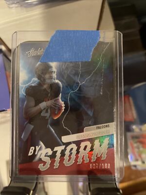 2022 Absolute Desmond Ridder By Storm Spectrum Red Rookie Card RC #021/ ...