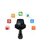 12-24V Car Fm Hands-free Transmitter Large Screen Fast Charger Bluetooth 4.1 Mp3
