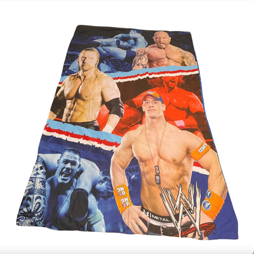 WWE Wrestling Twin Comforter Bettlaken Decke John Cena Triple H Batista - Bild 1 von 18