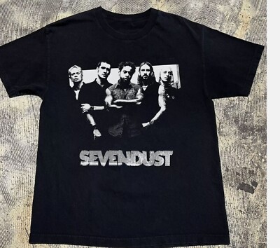 NEW Seasons — Sevendust Short Sleeve Black All Size T-Shirt | eBay