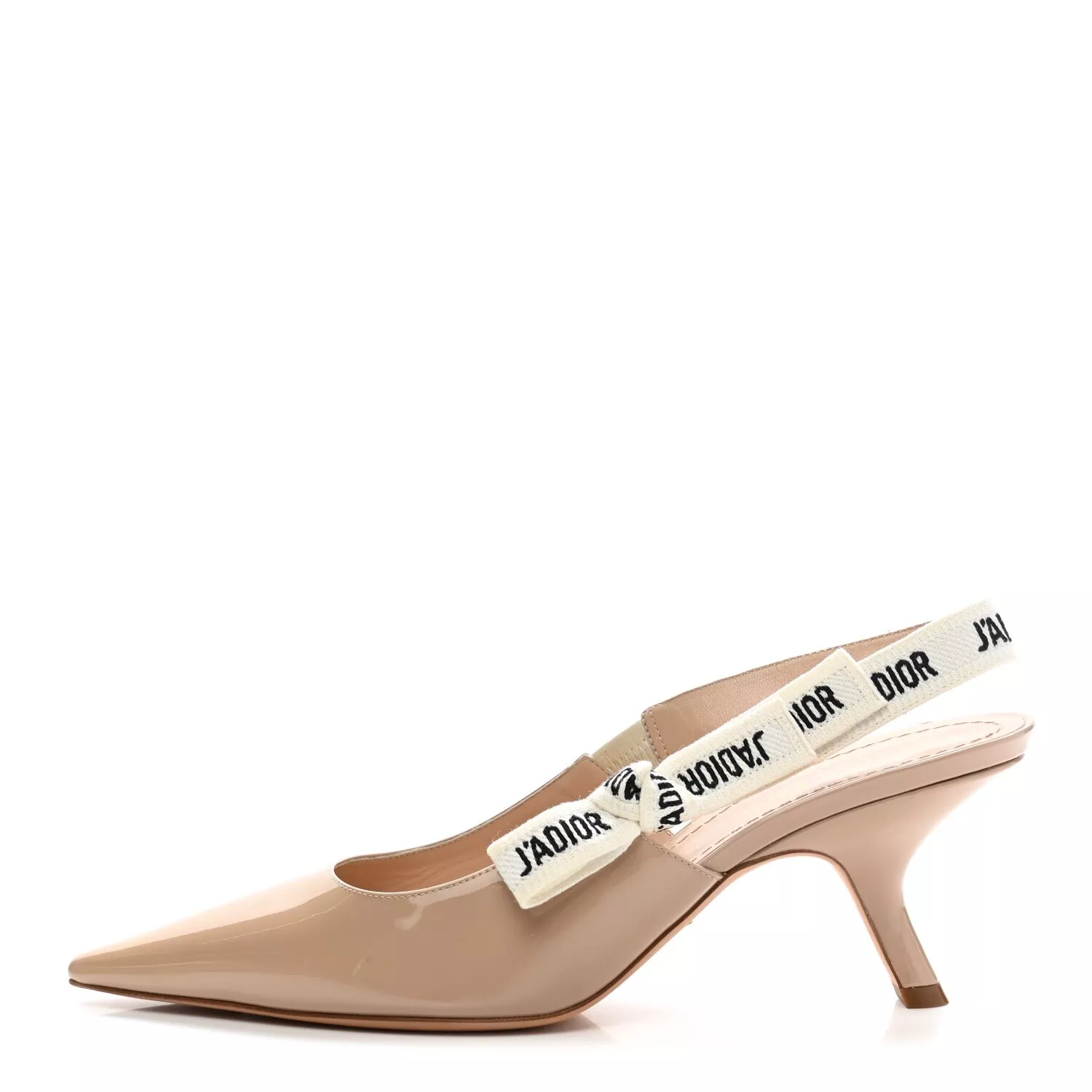 Sandales en cuir verni nu Christian Dior J’ADIOR chaussures talons pompe taille 38 NEUF