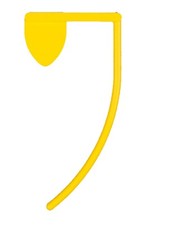 Breech Flag - Range Safety Chamber Flag indicator .22cal - 12 Gauge Yellow