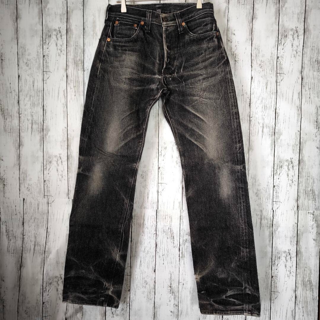 SAMURAI JEANS ベルト 38サイズ ブラック SAMURAI JEANS S5000BK Zero model black denim version 17oz