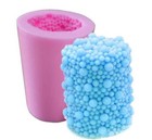 <!--F#f_0-->Bubble Covered Pillar Candle Silicone Mould<!--F/-->