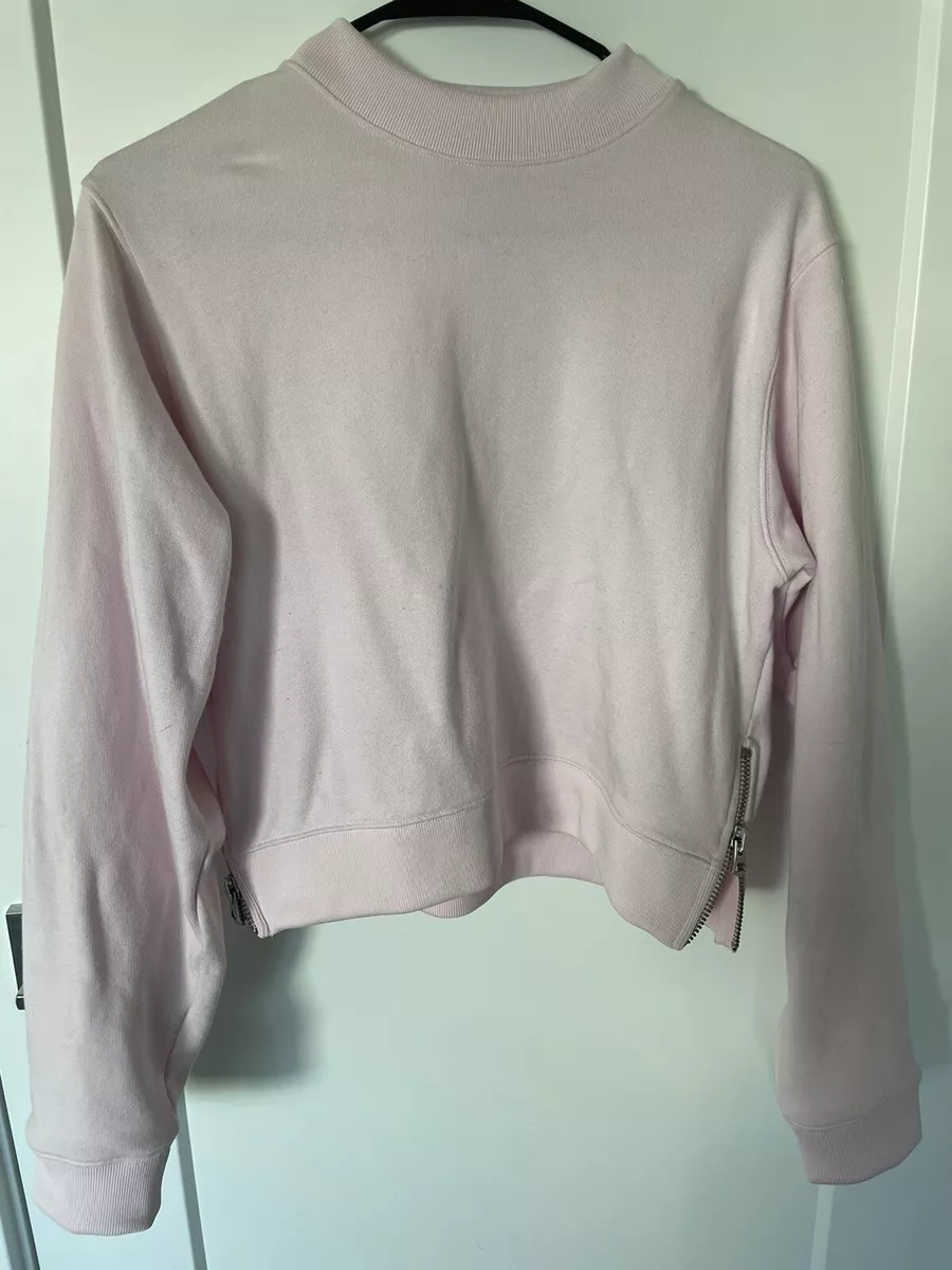 ACNE Studio Bird U Fleece Sweatshirt Xs Barbie Pink