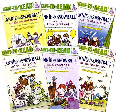 New ANNIE AND SNOWBALL Collector's Set 1 Ready to Read Level 2 Cynthia Rylant | eBay New ANNIE AND SNOWBALL Collector's Set 1 Ready to Read Level 2 Cynthia Rylant | eBay