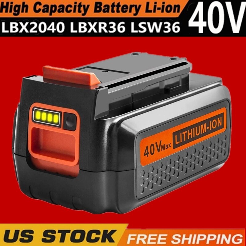 BLACK+DECKER 40-V 2 Amp-Hour; Lithium-ion Battery in the