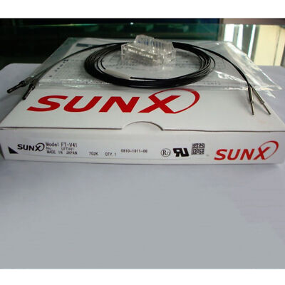 1PC New   Sunx FT-V41 Fiber Optic Sensor FTV41   #F14