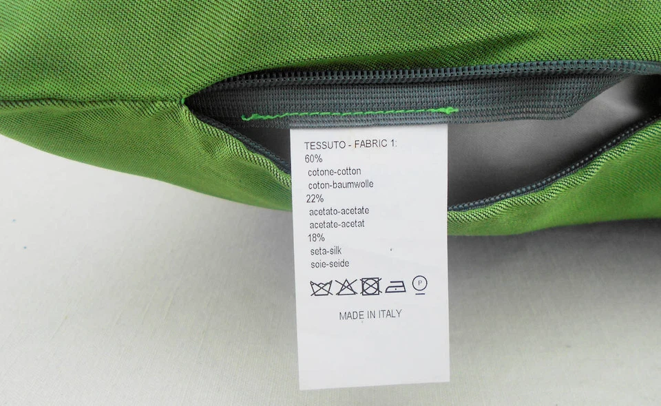 ДОМАШНЯЯ ГЛЯНЦЕВАЯ ПОДУШКА MISSONI ШЕЛКОВАЯ ХЛОПКОВАЯ СМЕСЬ 16x16 дюймов 40x40 см ТАСМАНИЯ T34 - Изображение 2 из 4