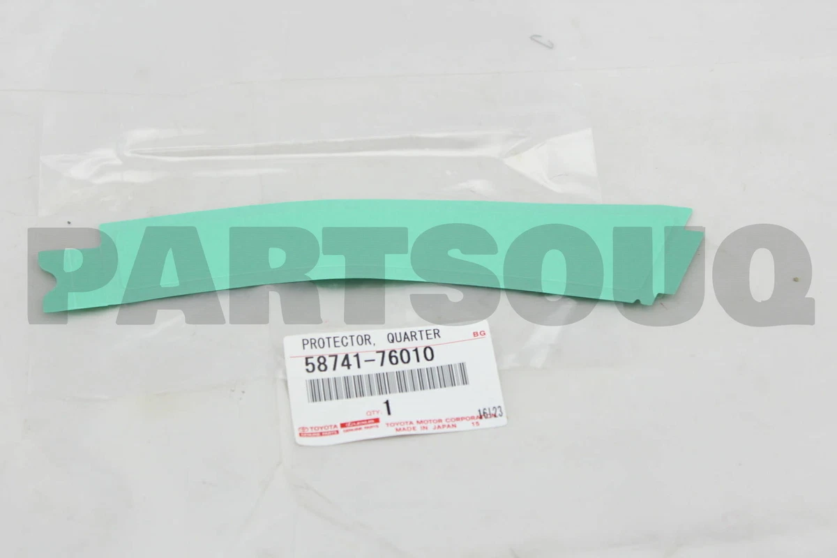 5874176010 Genuine Toyota PROTECTOR, QUARTER PANEL, RH 58741-76010  