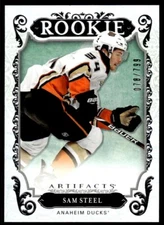 2018-19 Upper Deck Artifacts Sam Steel Rookie 078/799 Anaheim Ducks #RED220 R61