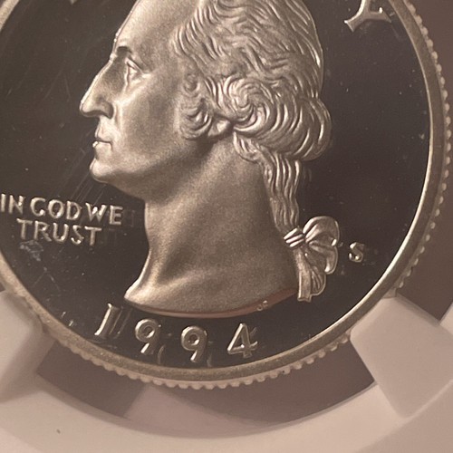1995-S Washington Quarter 25c SILVER! NGC Graded PF 69 ULTRA CAMEO #4557562-007 - Picture 7 of 24