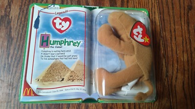 RARE ERROR Humphrey The Camel Ty Teenie Beanie Baby Legend McDonalds