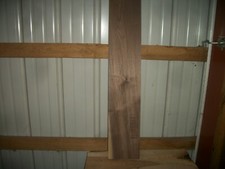 1 PC WALNUT LUMBER WOOD KILN DRIED BOARD 36 5/8"X 7 1/8"X 7/8" LOT 1142Z FLAT