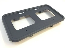 2011 - 2016 Ford Super Duty Front Bumper License Plate Mounting Bracket OEM