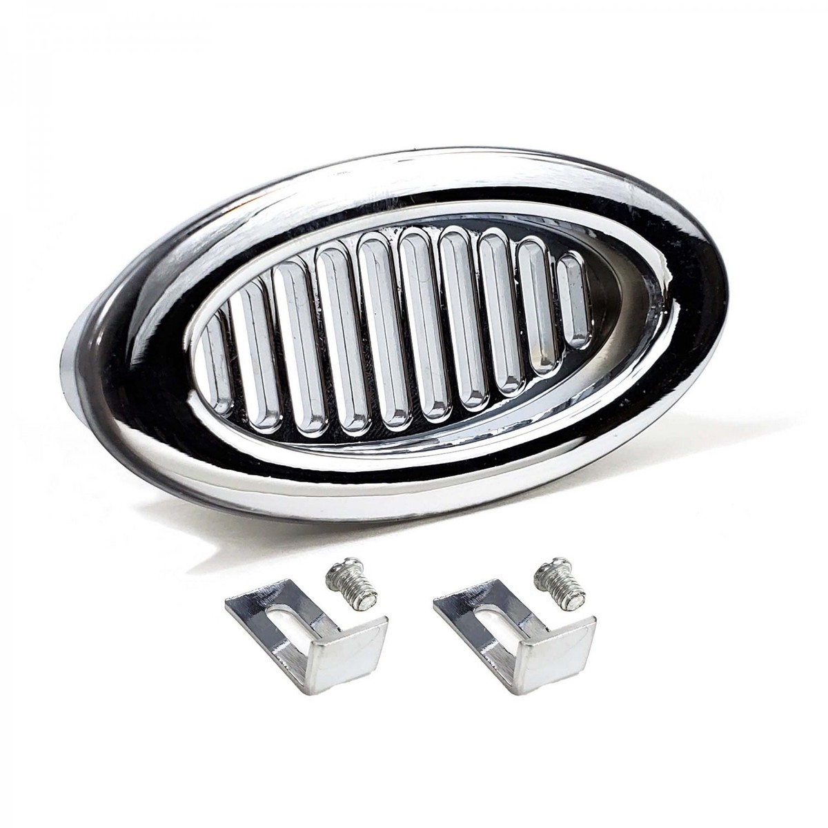 Chrome Billet A/C Heater Air Vent ZIRBWAC Muscle Truck Custom Street Rat  Hot Rod 802269142374 | eBay