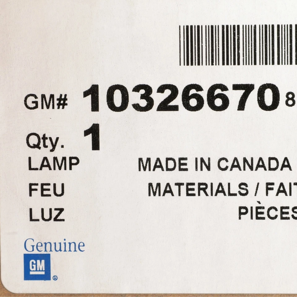 OEM NEW GM 00-05 Monte Carlo Tail Light Lamp Assembly Rear Driver Side 10326670 - Image 4 of 4