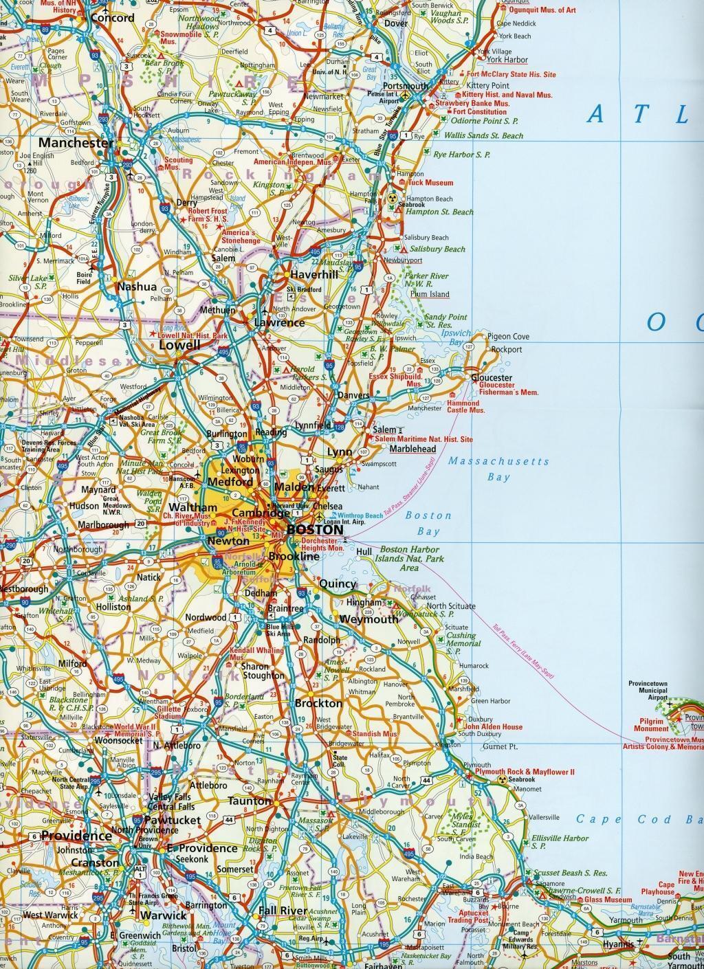 Thumbnail - World Mapping Project Usa 05 Neuengland 1 : 600 000 | Rump |