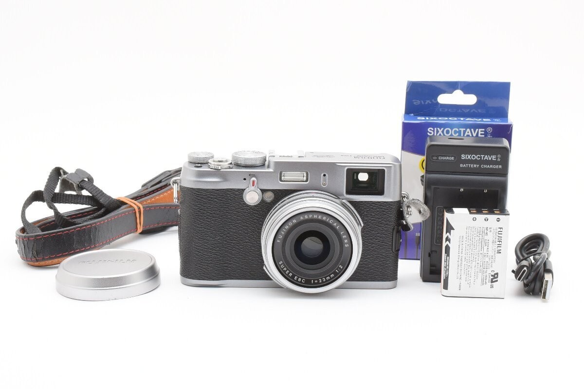 FUJIFILM finepix X100 シルバー FUJIFILM FinePix X100 Silver Set Working | eBay