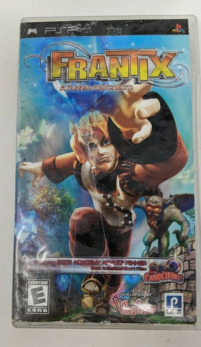 Frantix: A Puzzle Adventure (Sony PSP, 2005, Killer Game, Region 1