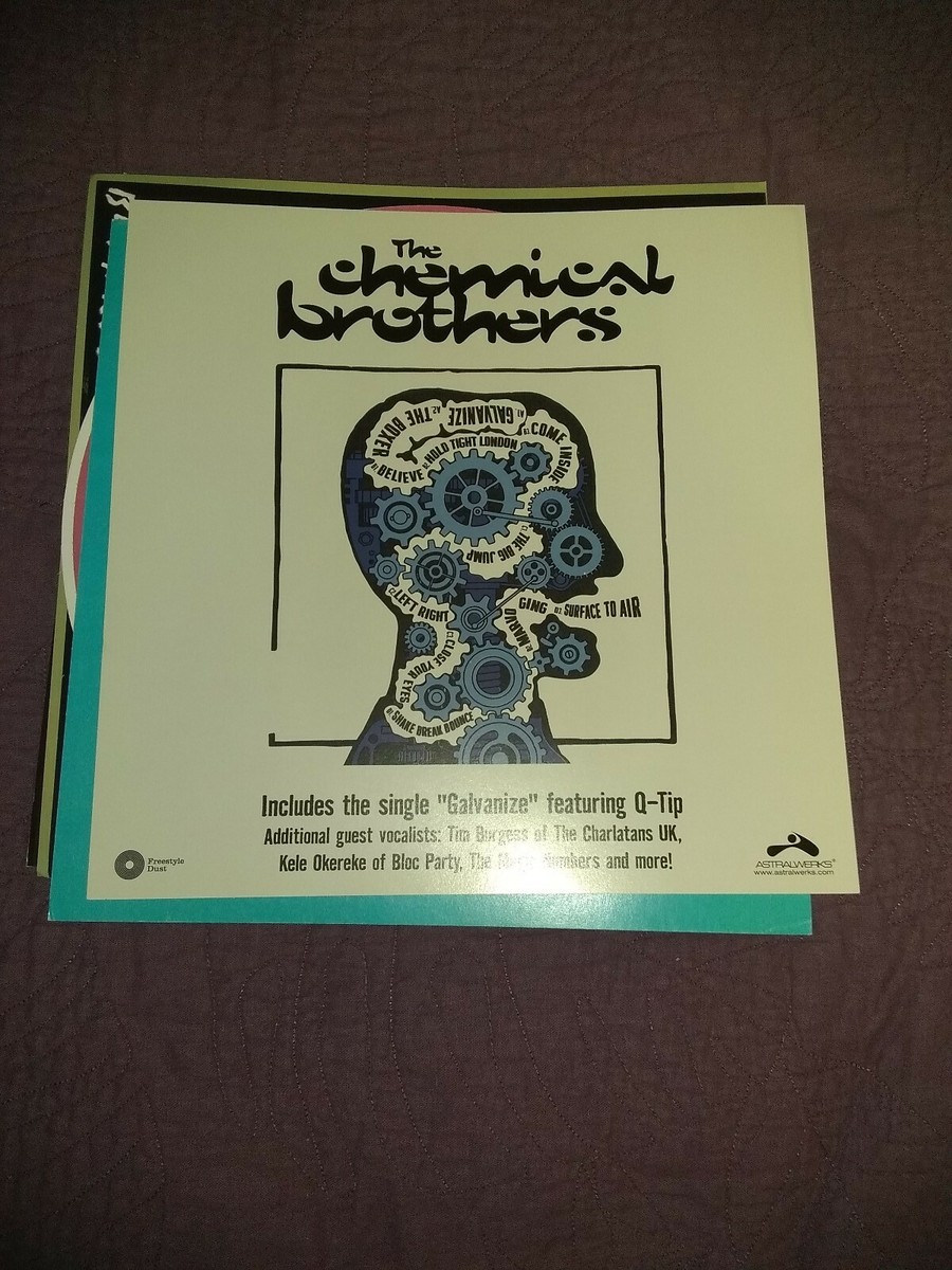 ケミカルブラザーズ プロモーションポスター Chemical Brothers / Brotherhood 2008 Japan Original Promo