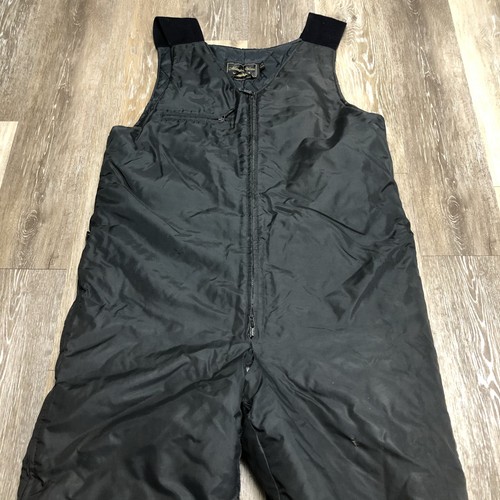 MAXIM WEAR YAMAHA Zip Up Black Snowmobile One-Piece Overalls Men's Size M Tall - Picture 5 of 12