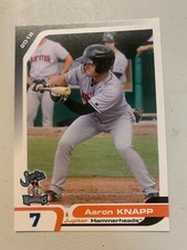 Aaron Knapp Card 2018 Jupiter Hammerheads Team Card