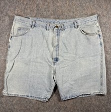 Vintage 90s Men s Wrangler Carpenter Denim Shorts Size 46 Blue Medium Wash