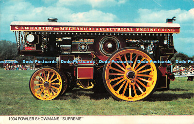 R543885 1934 Fowler Showmans Supreme Precision Colourmaster International 1982