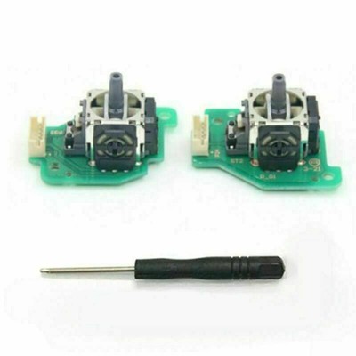 Left+Right Analog Stick 3D Joystick Rocker with PCB for   Wii U Gamepad