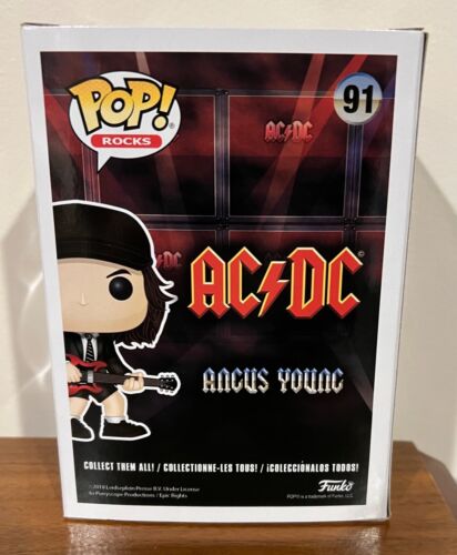 Funko Pop Rocks AC/DC - Figura Vinilo Agnus Young - Imagen 3 de 4