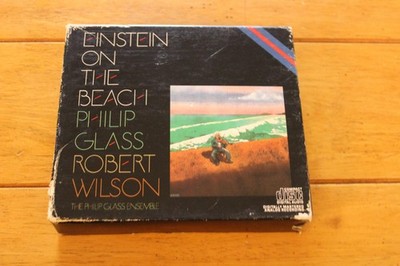 Philip Glass CD Einstein On The Beach Opera Box Set Minimalist Classical 4 Disc