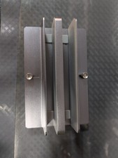 2 Slot Laptop Stand, Adjustable Vertical Storage for Multiple Devices Silver R9