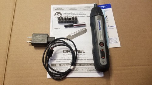 Dremel HSES-01 Cordless Electric Screwdriver working VGC