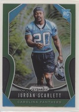 2019 Panini Prizm Rookies Green Prizm Jordan Scarlett #376 02pq