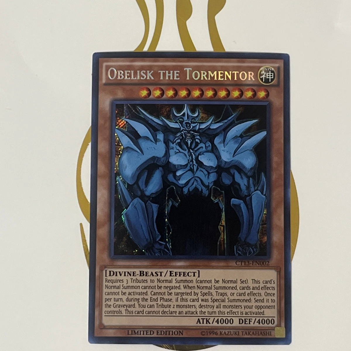 Carte Jeton Yu-Gi-Oh! Kaiba & Obélisque - Super Rare - Japonais - Quarter Century Duelist Box