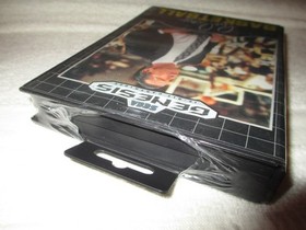 PAT RILEY SEGA GENESIS FACTORY SEALED BLACK LABEL RARE WATA VGA READY *HI GRADE*